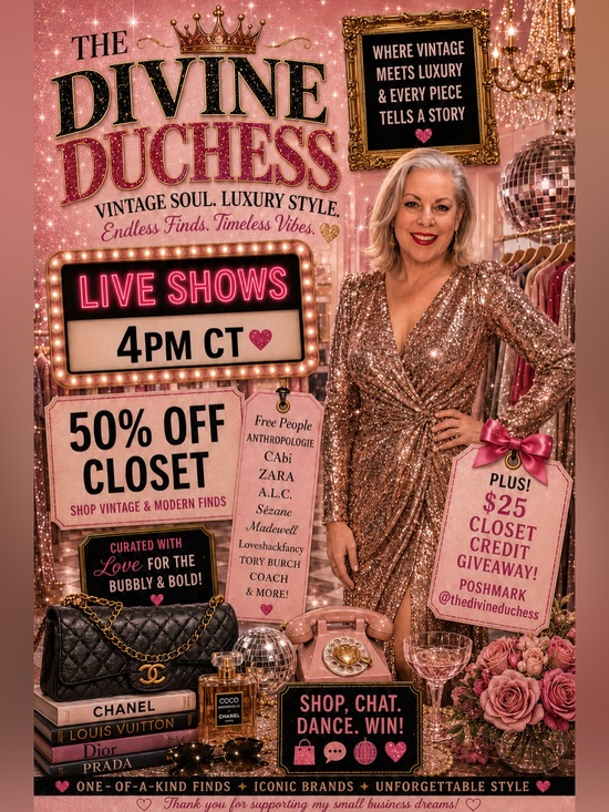 Free People Other - Divine Duchess LIVE at 4pm ct New Arrivals + 50% Off closet